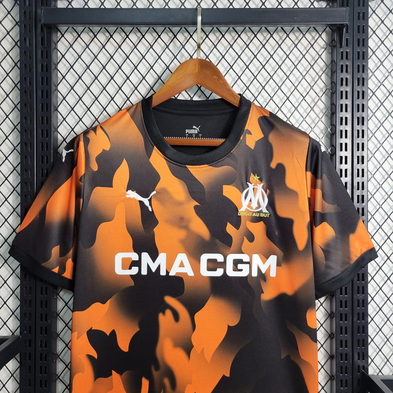 Camisa Olympique de Marseille Away III 23/24 - Puma Torcedor Masculina