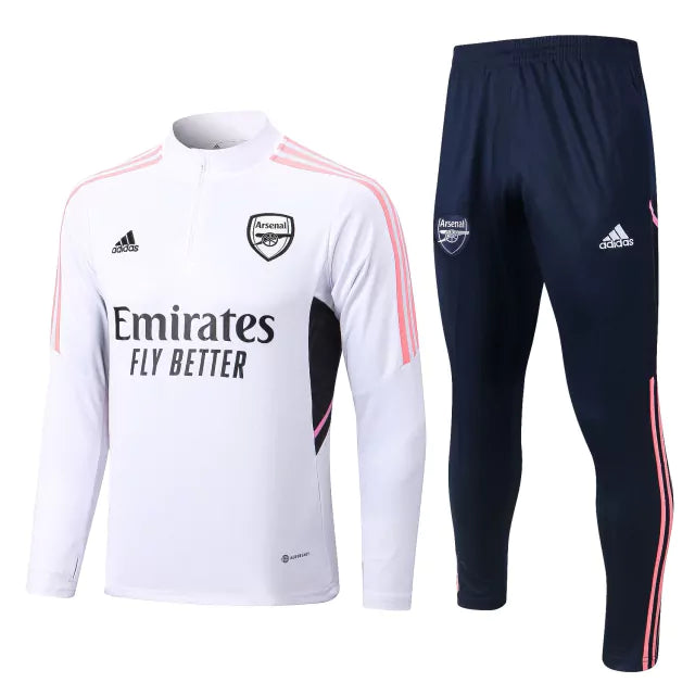 Conjunto de Treino Arsenal 2023 Branco