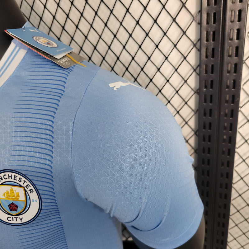 Camisa Manchester City Home 23/24 - Puma Jogador Masculina