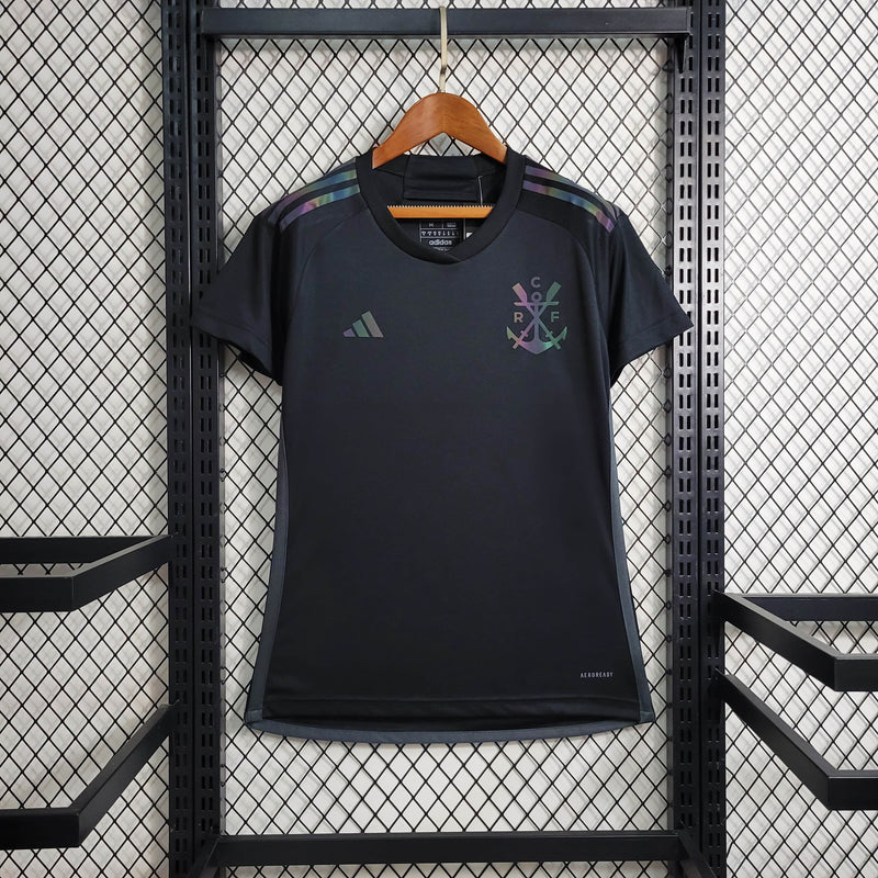 Camisa Flamengo III 23/24- Versão Feminina Black