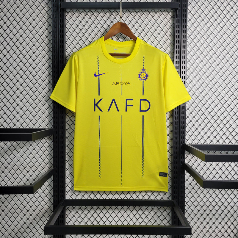 Camisa Al Nassr Home 23/24 - Nike Torcedor Masculina - Lançamento